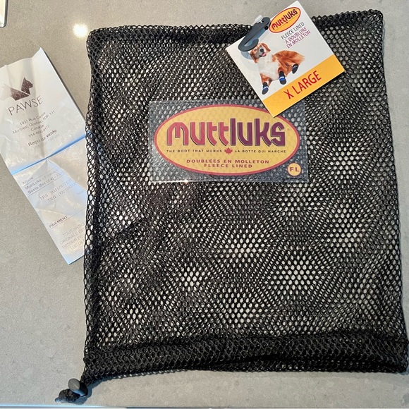 Muttluks XL Black Dog Boots - Picture 5 of 8